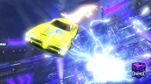 A Rocket League car design from PWR_Lunarz