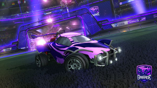 A Rocket League car design from Jajabu