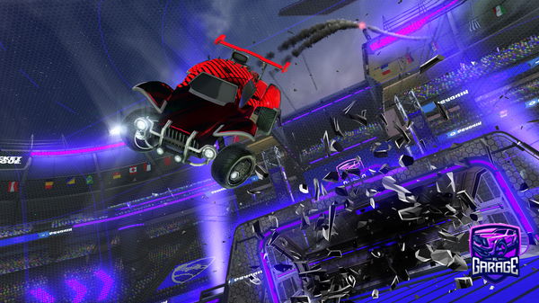 A Rocket League car design from itsR0N1