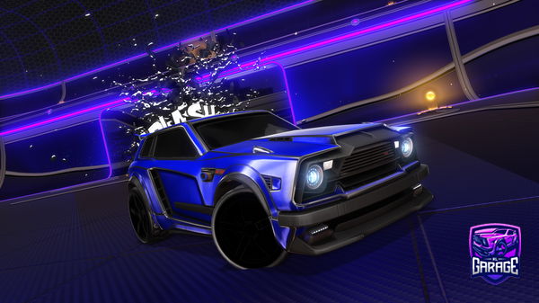 A Rocket League car design from ELFANTASS08