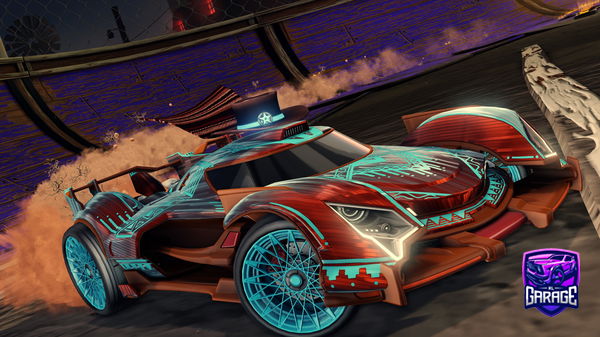 A Rocket League car design from Goofzookie