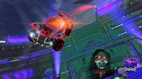 A Rocket League car design from Danpho