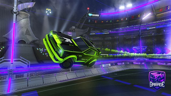 A Rocket League car design from YoSw00zy