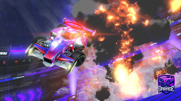 A Rocket League car design from HarjaFideszxX