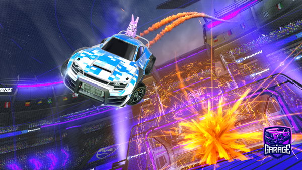 A Rocket League car design from Alix17