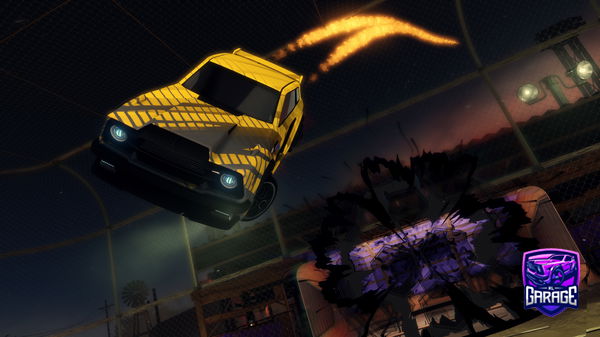 A Rocket League car design from ThugZeckromZLX