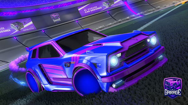 A Rocket League car design from LyteCoop