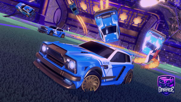 A Rocket League car design from Dimz10