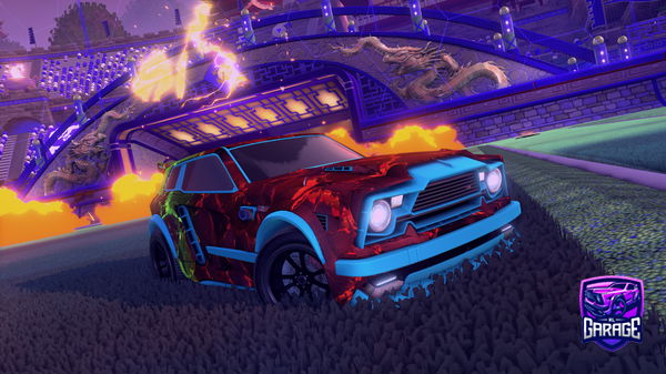 A Rocket League car design from elcartux