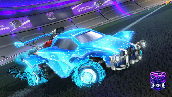 A Rocket League car design from BG4ManUtd