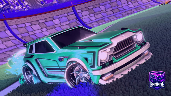 A Rocket League car design from davidbarragan98