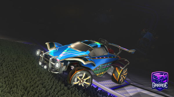 A Rocket League car design from DeviousRL