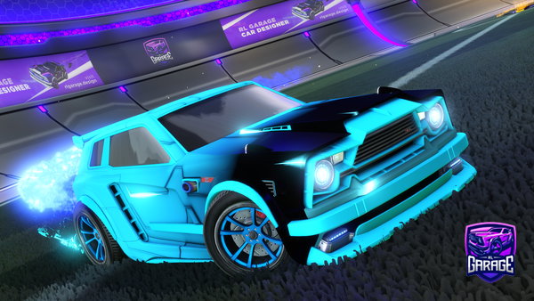 A Rocket League car design from crzZ97benji