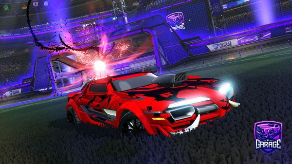 A Rocket League car design from Footbalfinners