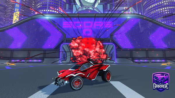 A Rocket League car design from Rephzy