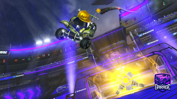 A Rocket League car design from wronghoney