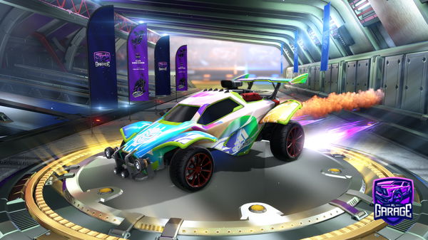 A Rocket League car design from Asterix_21