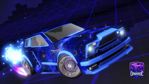 A Rocket League car design from nightmare242