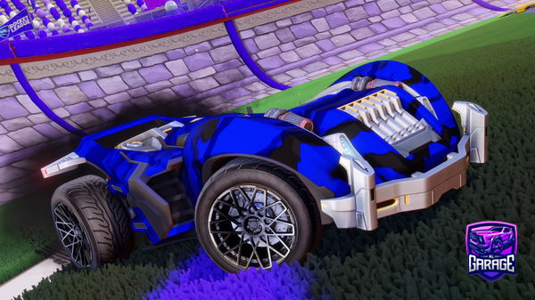 A Rocket League car design from Ciofologo09