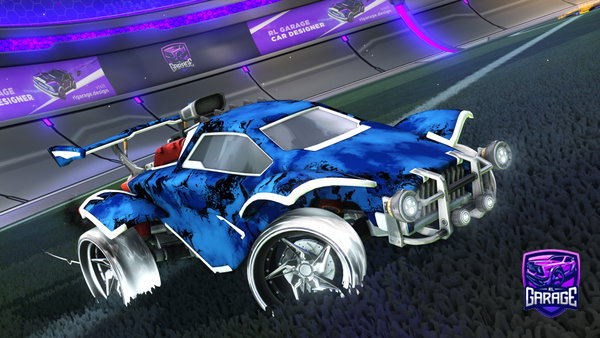 A Rocket League car design from w5nipes