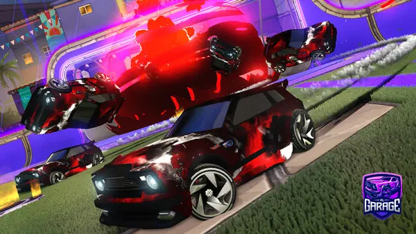 A Rocket League car design from AmaniOfValor