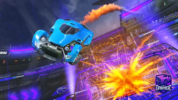 A Rocket League car design from DaniXdBruh