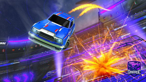 A Rocket League car design from lux_on_yt