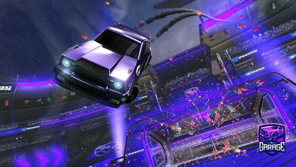 A Rocket League car design from Mohamedhany590