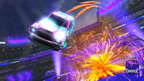 A Rocket League car design from Bigmantoe