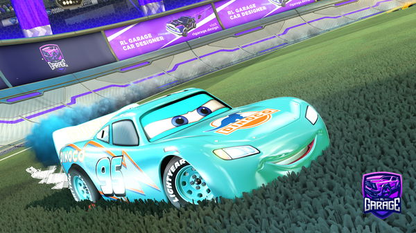 A Rocket League car design from nh2seven