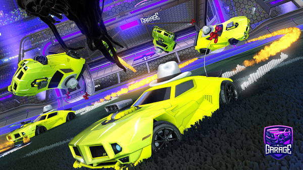 A Rocket League car design from RhettR08