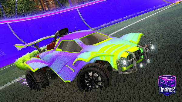 A Rocket League car design from FIREone62