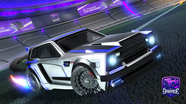 A Rocket League car design from martman91
