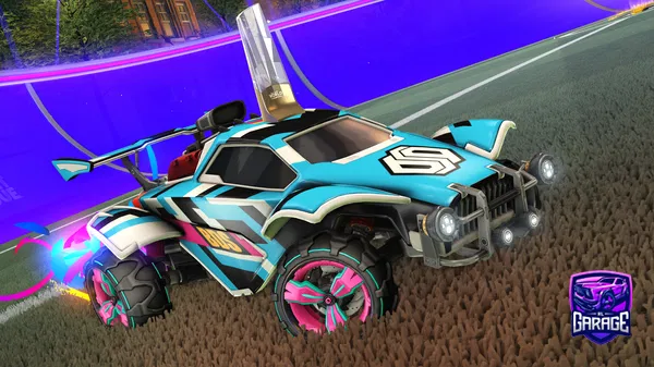 A Rocket League car design from ItsGiuze