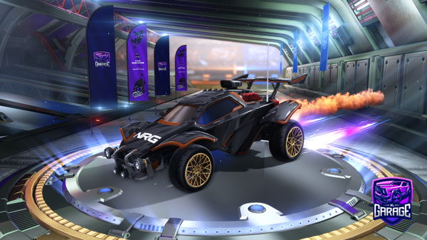 A Rocket League car design from airmoist