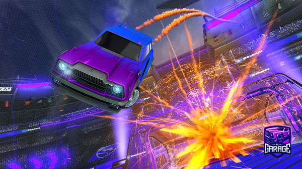 A Rocket League car design from MadKing08