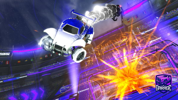 A Rocket League car design from Mx-BuDDy-007
