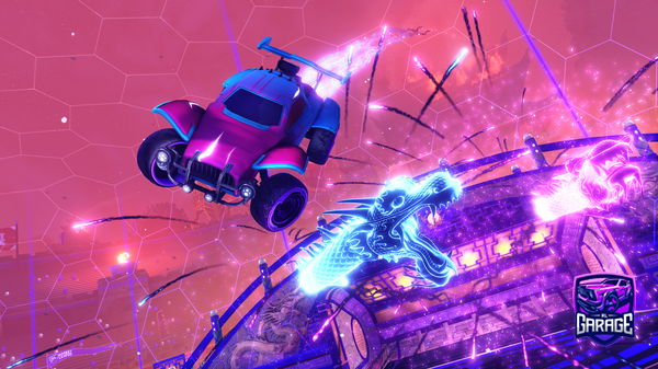 A Rocket League car design from Blackviper0815