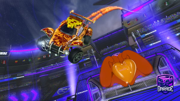 A Rocket League car design from blinKAlliance