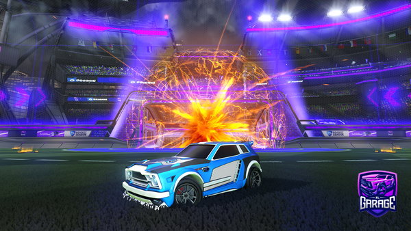 A Rocket League car design from whoaksed