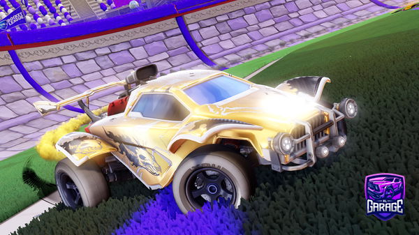 A Rocket League car design from iSvod