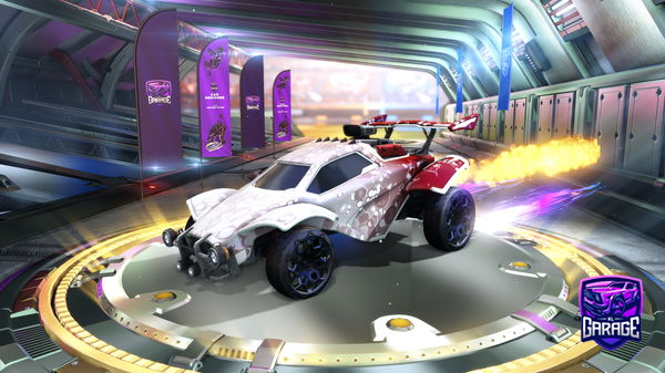 A Rocket League car design from flatulentt