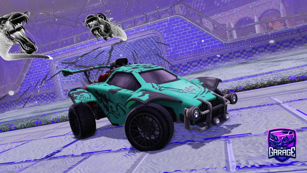 A Rocket League car design from Onix13