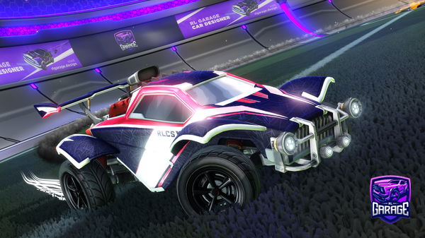 A Rocket League car design from mm5mm5454