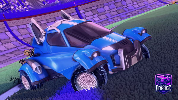 A Rocket League car design from kv1confia