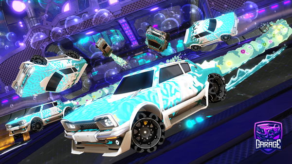 A Rocket League car design from WaifuSleepyhead