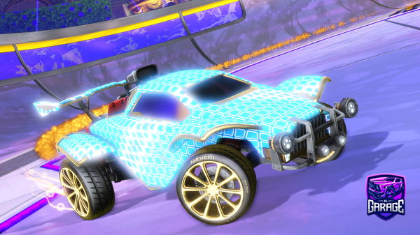 A Rocket League car design from Teom101