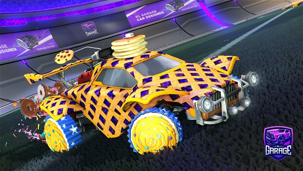 A Rocket League car design from Obey_Andrew80