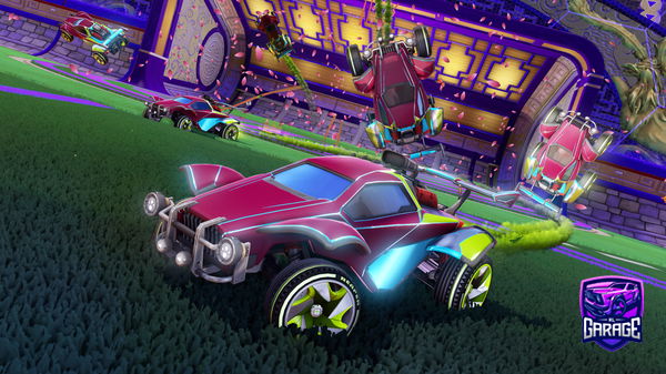 A Rocket League car design from Saiyzen999