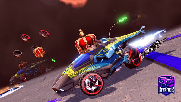 A Rocket League car design from eeweded
